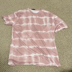 pink tie dye t shirt